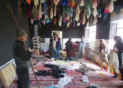 برگزاری مراسم تکیه بندان در شهرستان درمیان