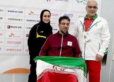 مهدی زمانی در تپانچه بادی 10 متر مردان نقره گرفت