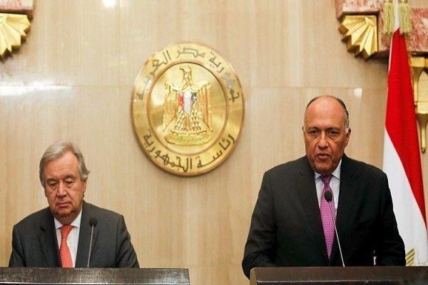 خشم وزیر خارجه مصر از ترکیه و قطر به خاطر دامن زدن به اعترضات مصر