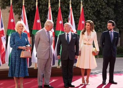 رایزنی پادشاه اردن و ولیعهد انگلیس درباره توسعه همکاری های دوجانبه